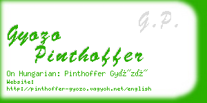 gyozo pinthoffer business card